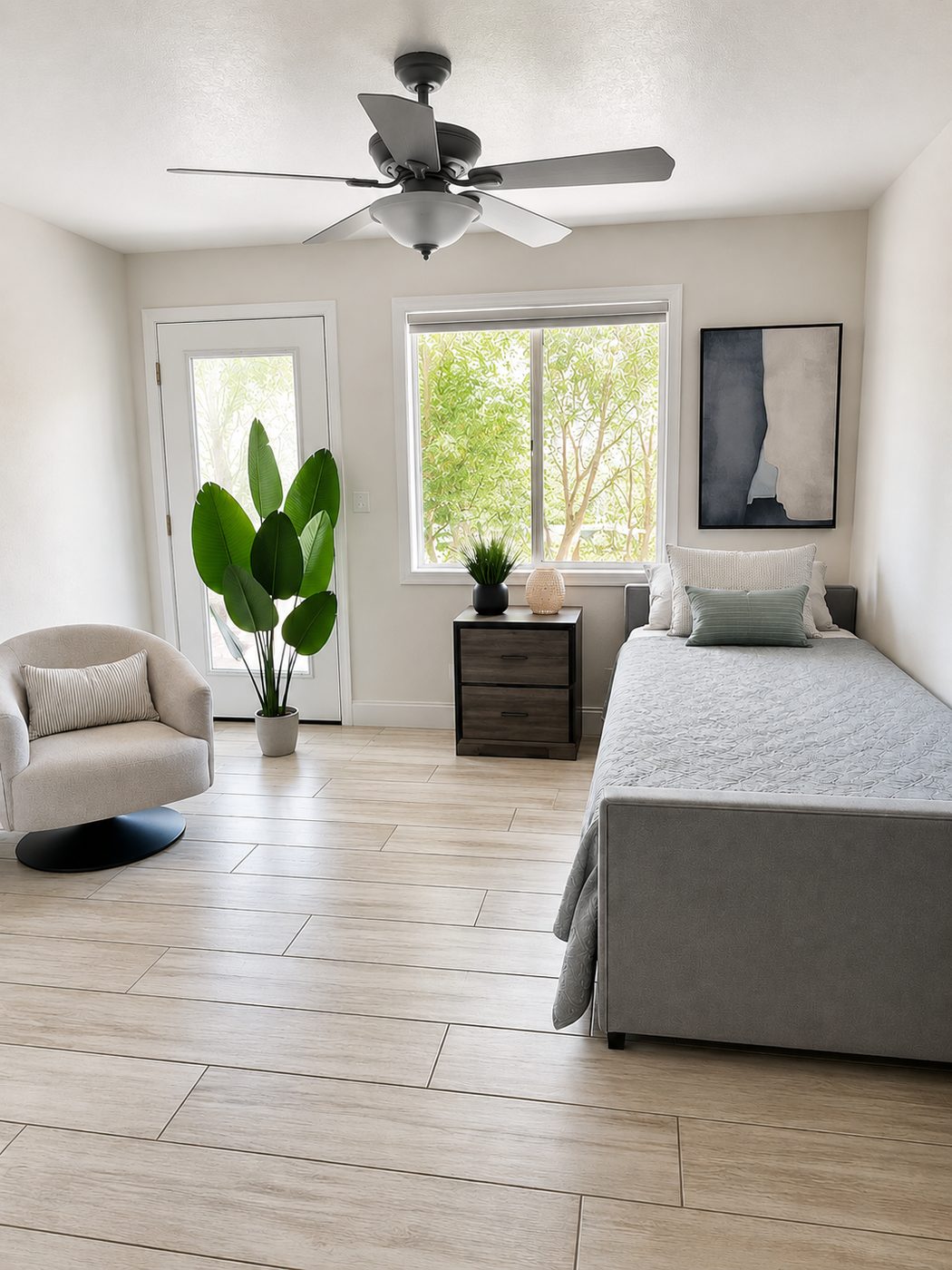 Private bedroom at Biltmore Assisted Living
