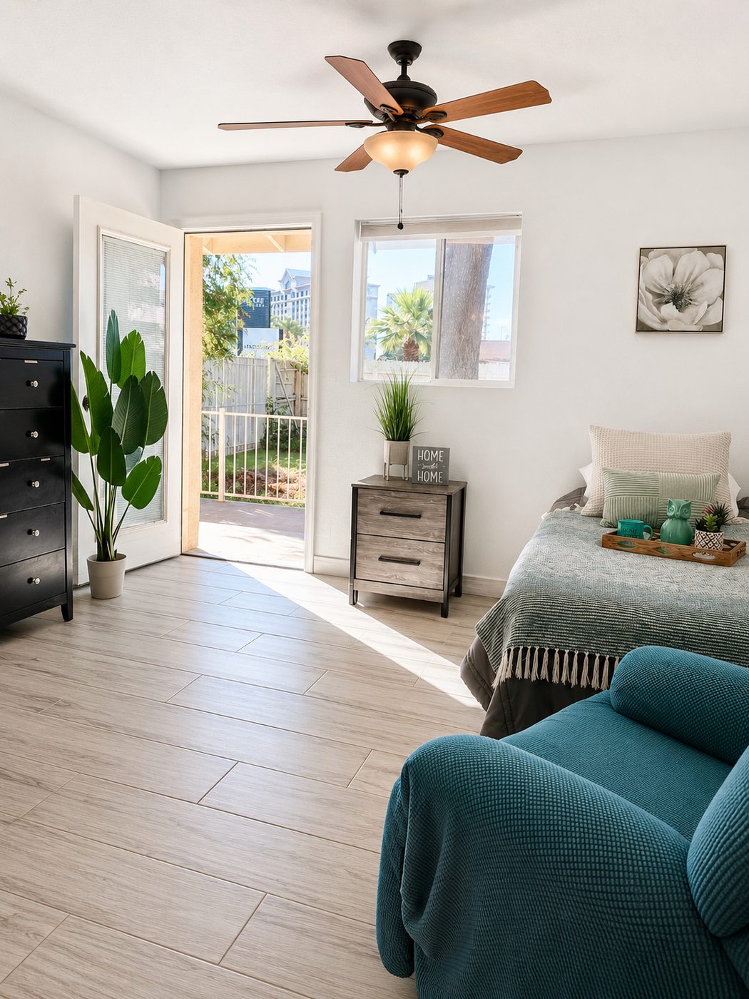 Private bedroom at Biltmore Assisted Living