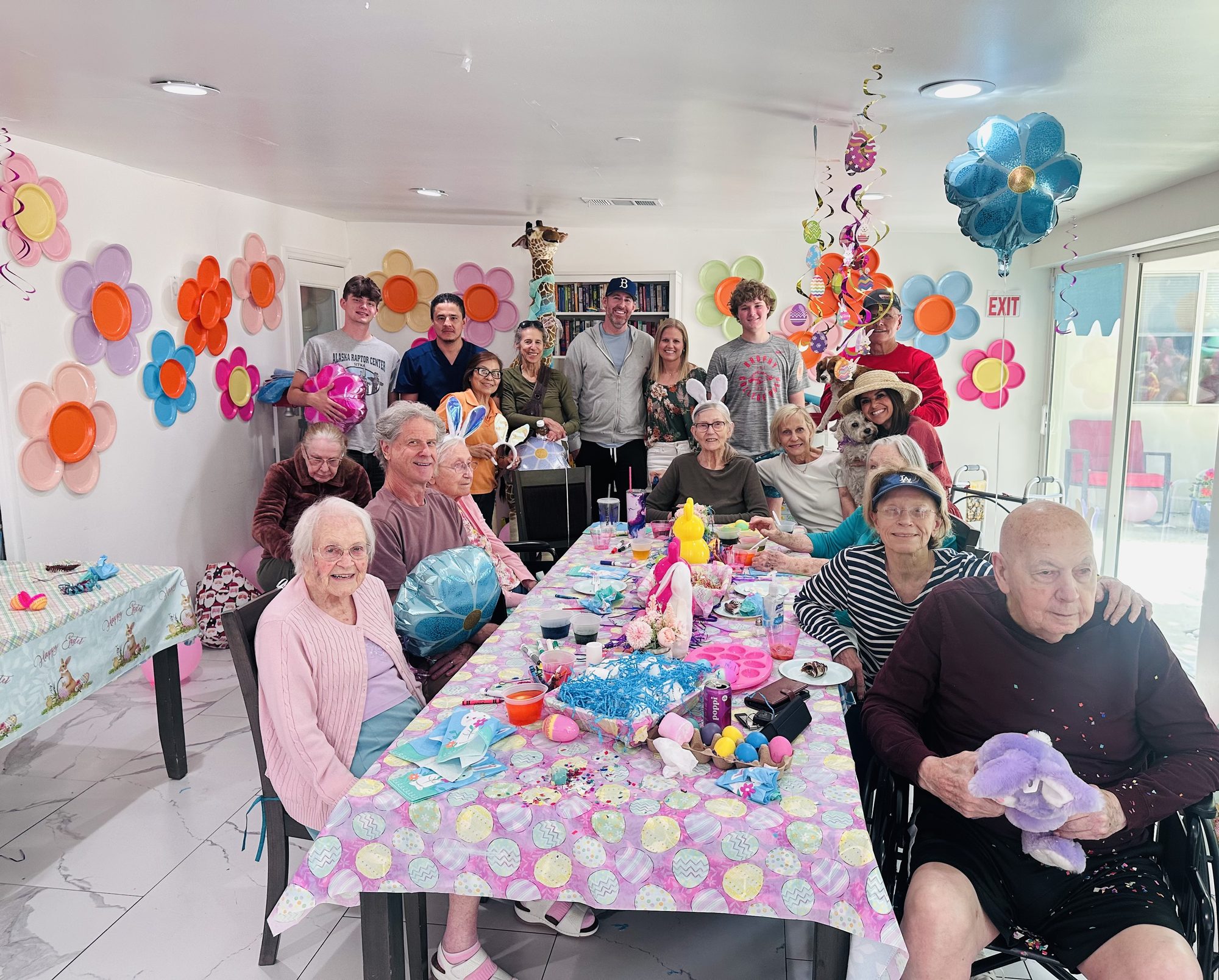 Our happy family at Biltmore Assisted Living